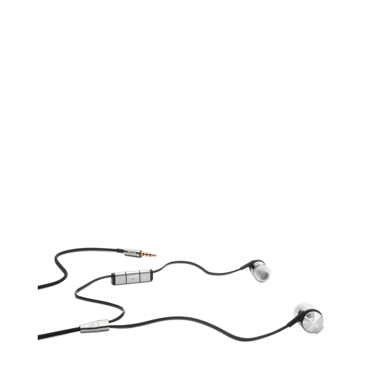 K3003i - Aluminum - Reference class 3-way earphones with integrated microphone and remote. - Hero